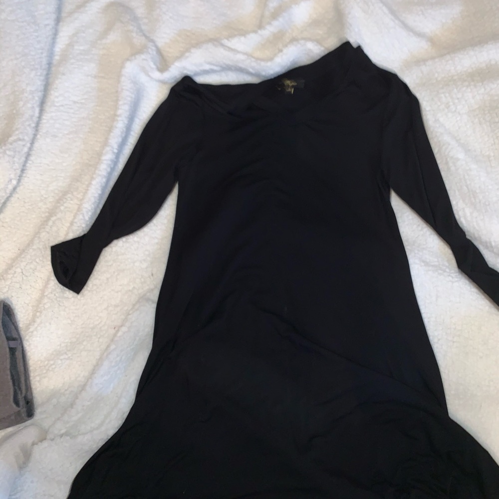black dress